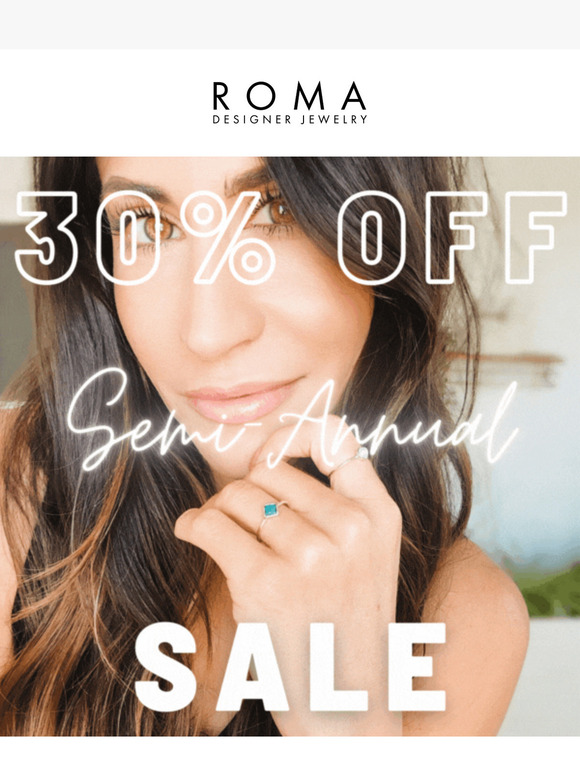 —, Our Semi-Annual Sale is 🔥!