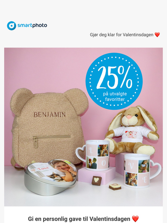 Gjør deg klar for Valentinsdagen ❤️