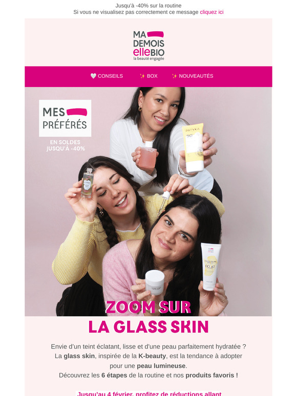 Glass skin : les secrets d’une peau lumineuse ✨