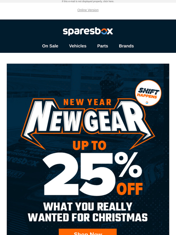 Save Up To 25% Off All New Year Gear Essentials!