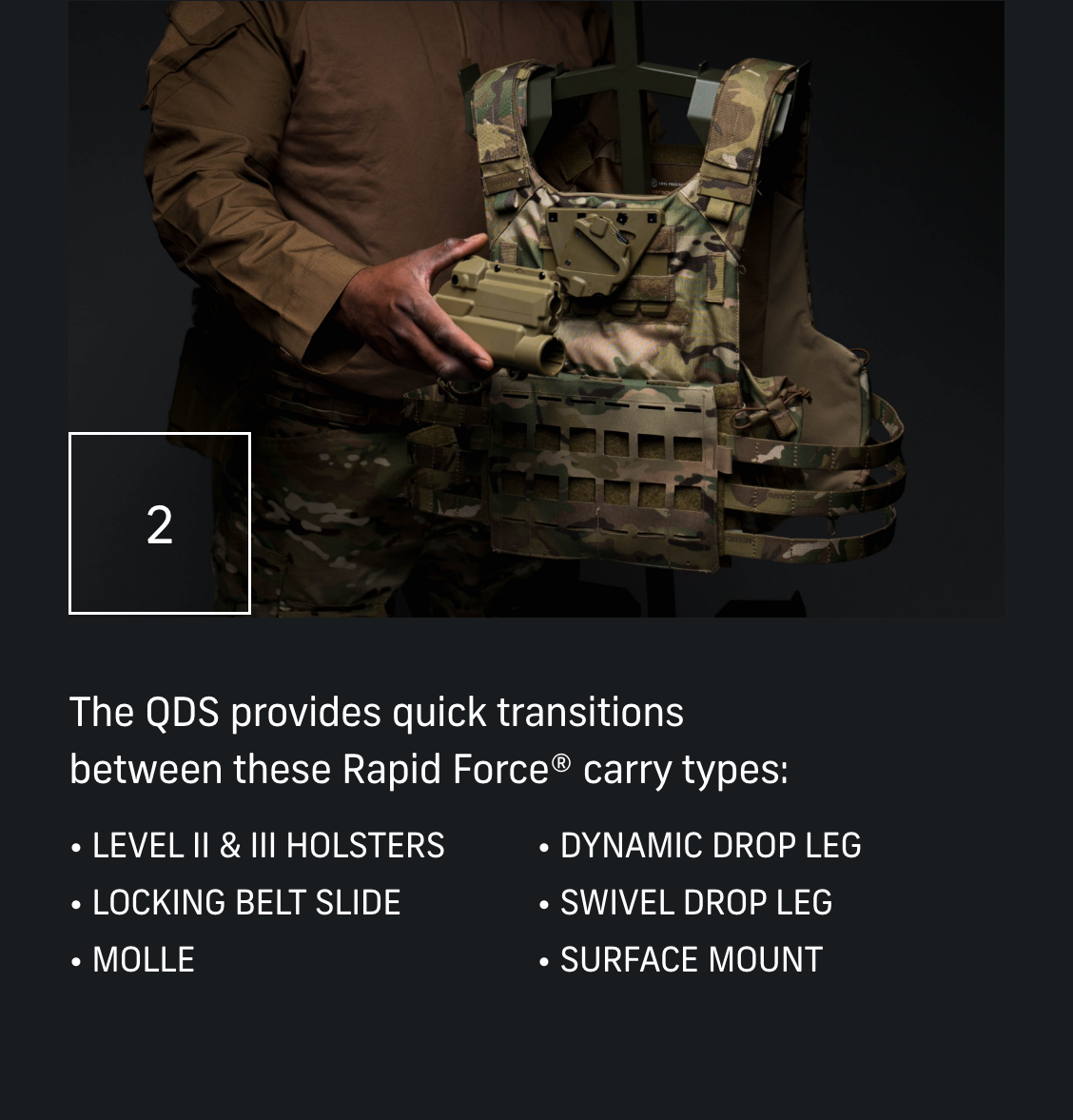 Rapid Force® QDS | QUICK DISCONNECT SYSTEM