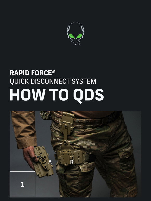 Alien Gear Holsters: Master the Rapid Force® QDS System | Milled