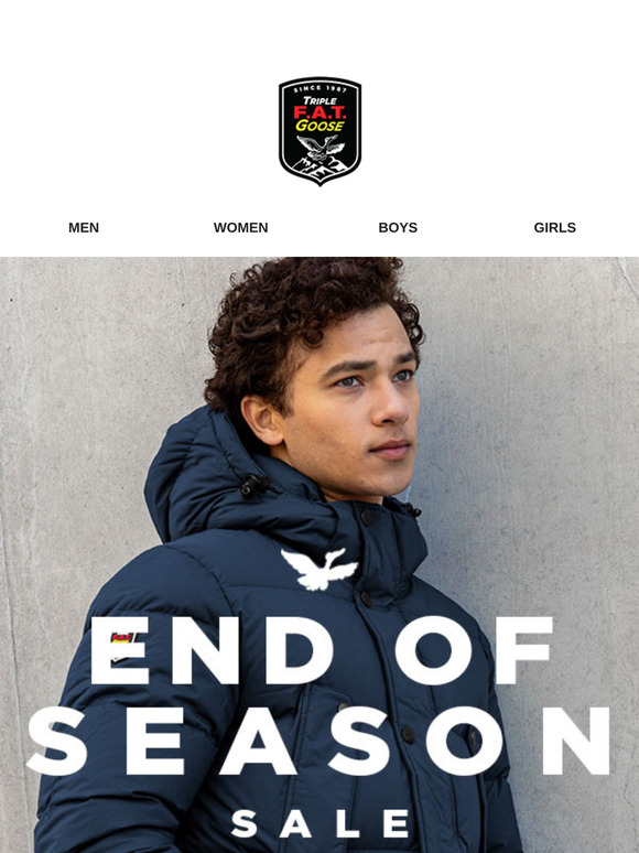 The End Of Season Sale