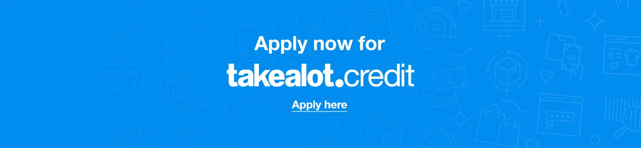 Apply now for takealot.credit