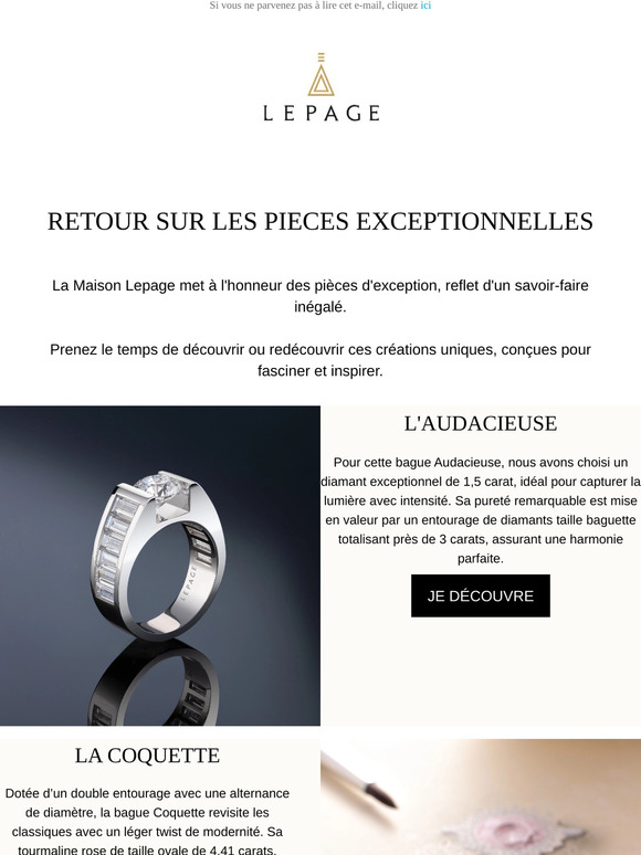 RETOURS SUR LES PIECES EXCEPTIONNELLES 💫