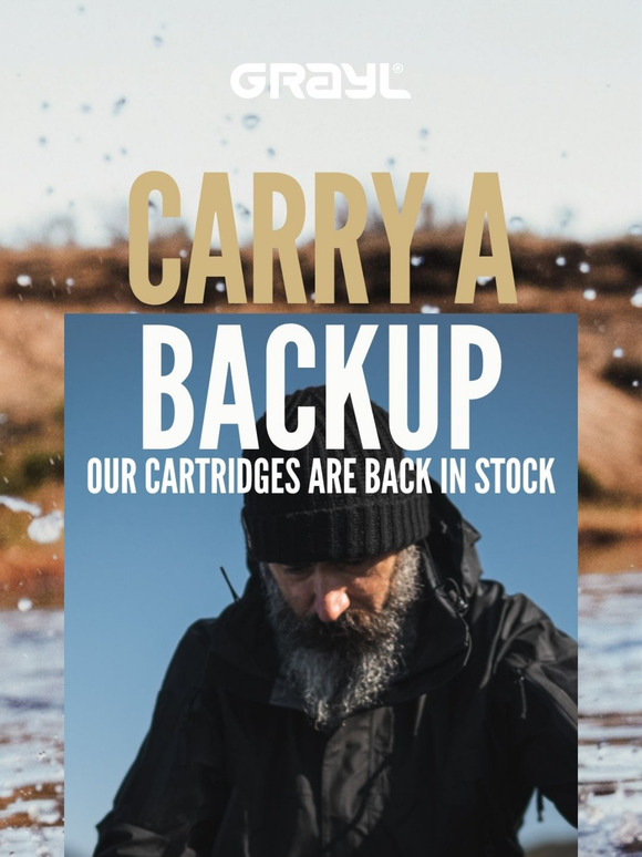 CARTRIDGES ARE BACK IN STOCK