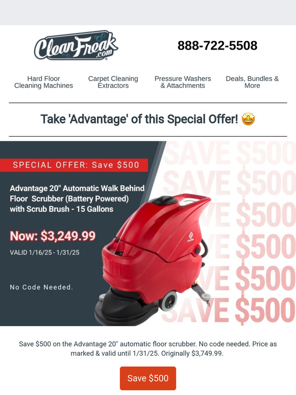 🤩 Exclusive discount - $500 off