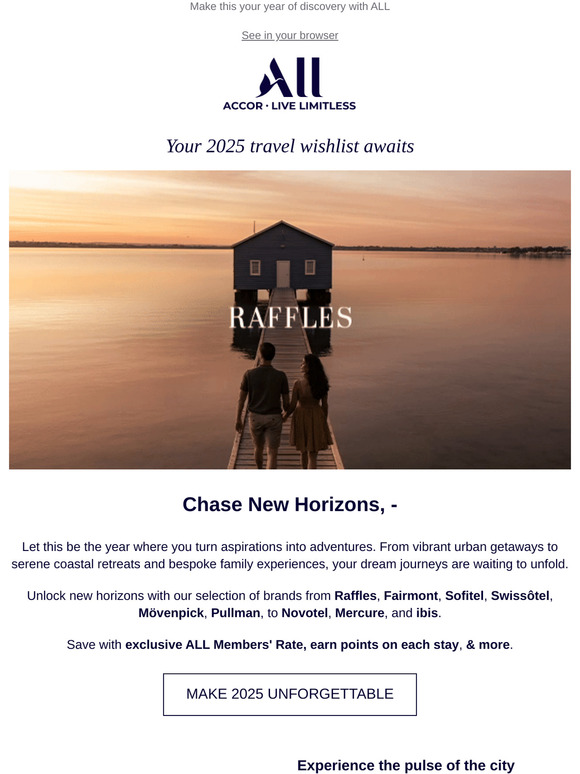 Say yes to a year of travels! ✈️🌍