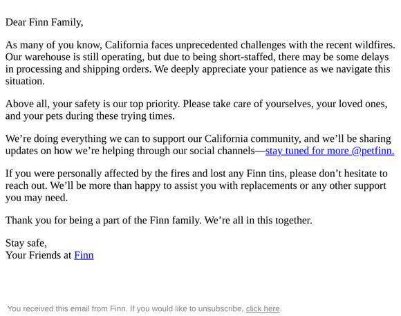 California Wildfires: Shipping Delays and How We’re Helping the Community