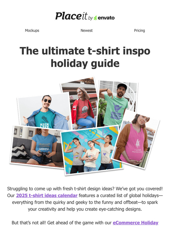 What to sell in 2025: t-shirt inspo