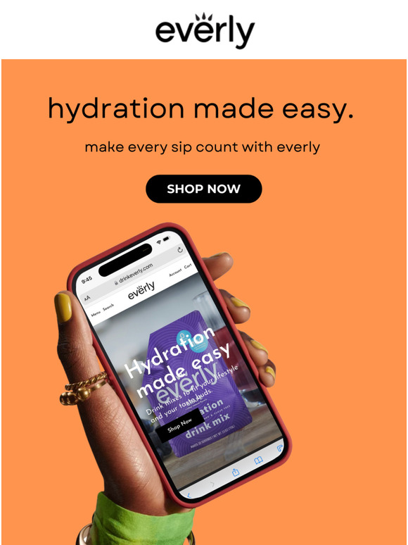 Hydration made easy.