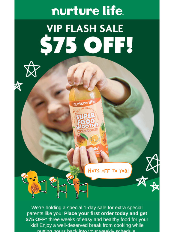 Save $75—Try Us Now!