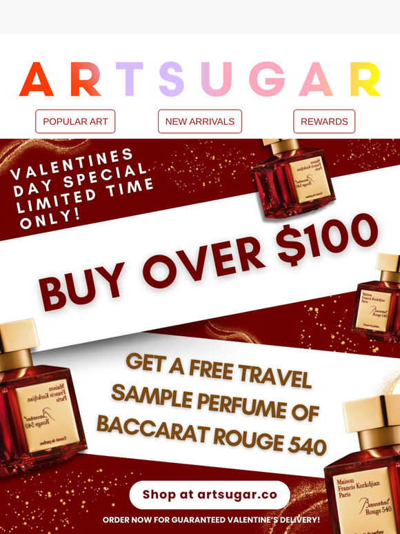 🎁Hello From Baccarat Rouge 540 - A Gift From ArtSugar🎁