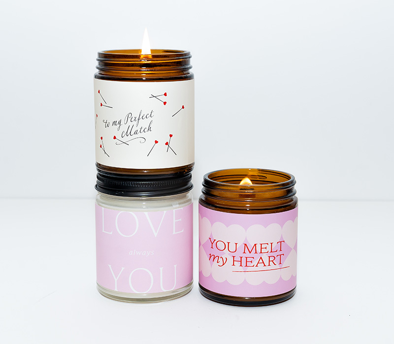 Valentine's Day Candles