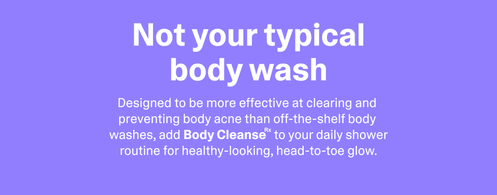 Not your typical body wash