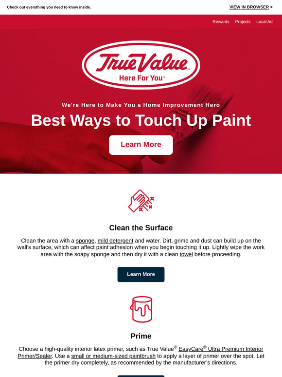 Best Ways to Touch Up Paint 🎨 ✔️