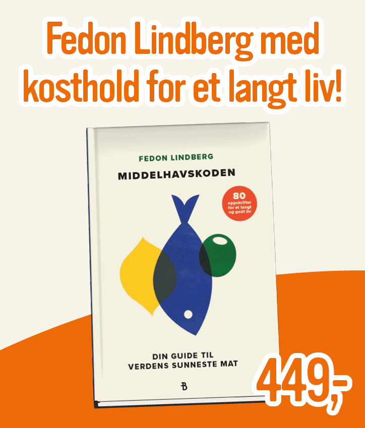 Fedon Lindberg forklarer i denne inspirerende boken hva det er som gjør middelhavsmaten til verdens sunneste