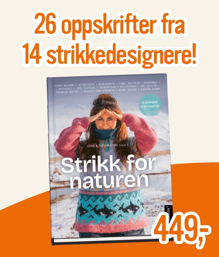Linka Neumann har invitert kjente strikkedesignere, fotografer og influensere til å gå sammen i kampen for miljøet og naturen.