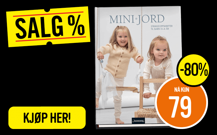 Minijord - strikkeoppskrifter til barn 0-6 år