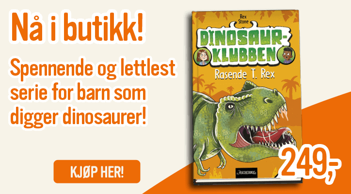 Dinosaurklubben-serien er spennende og lettlest, perfekt for barn som er interessert i dinosaurer.