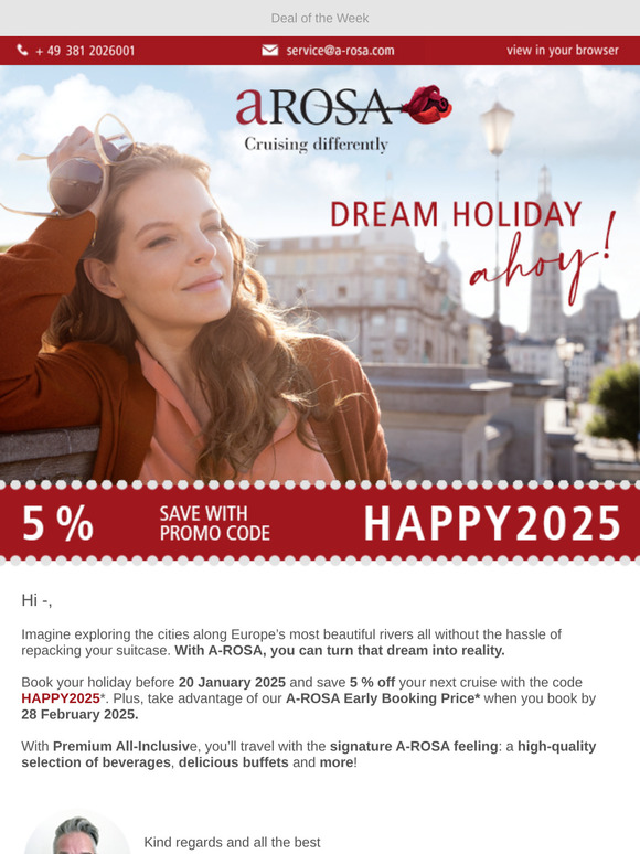Your Perfect Match: An A-ROSA Dream Holiday 🤗