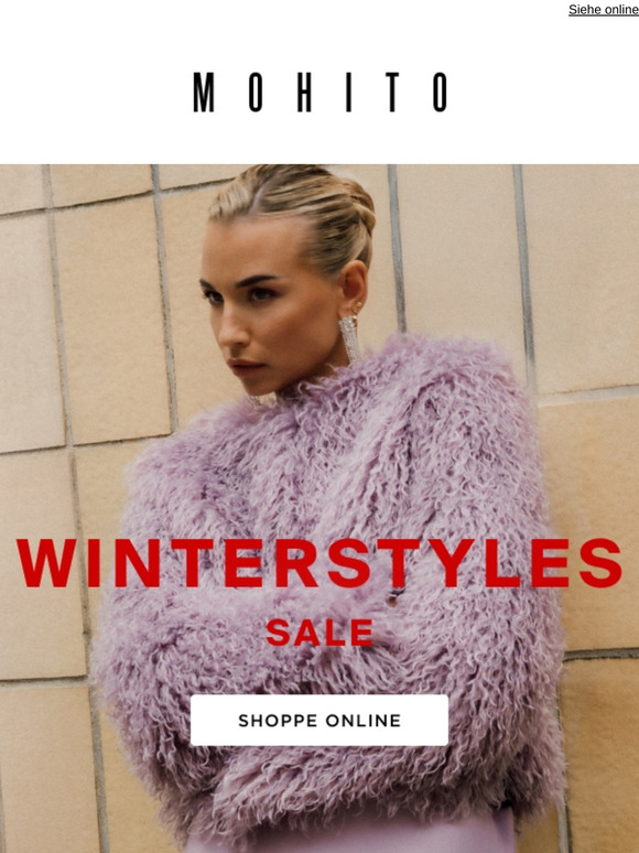 Winterstyles zu niedrigeren Preisen