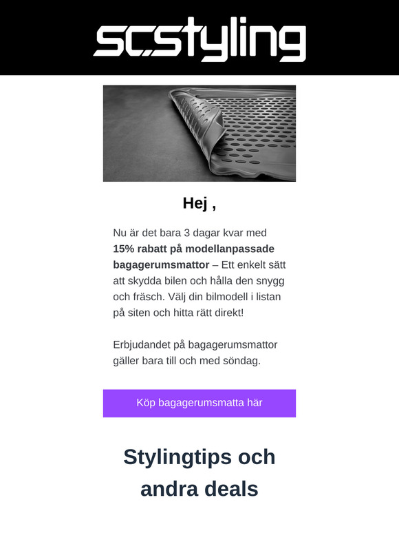 🚗 Skydda bilen med 15% rabatt!