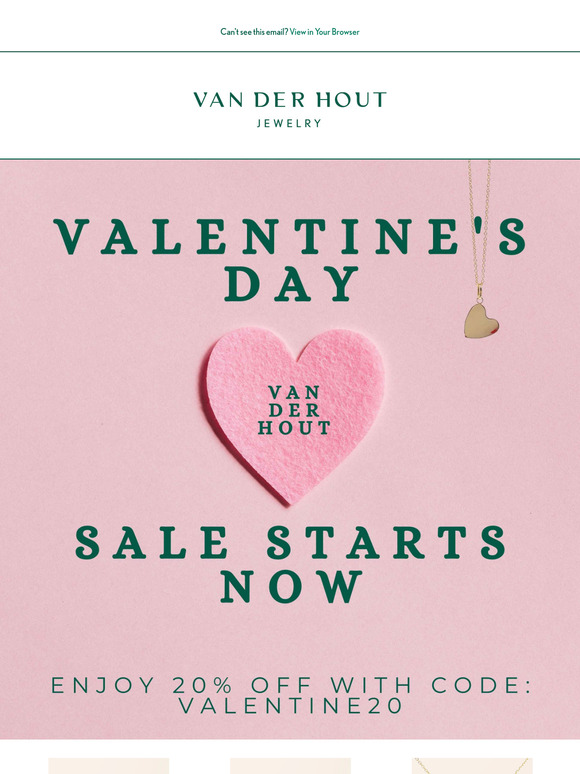 Love is in the Air: Enjoy 20% off 💕