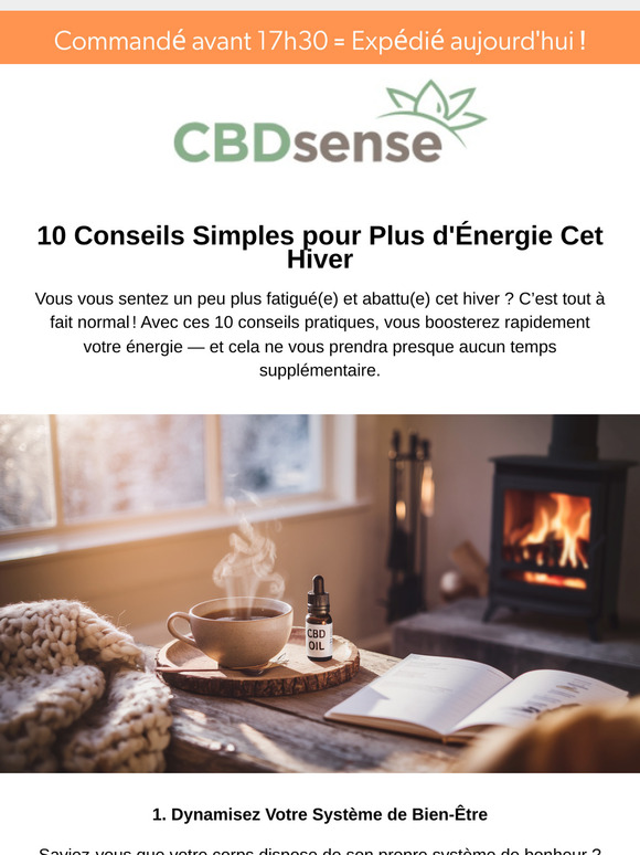 Déprime d'hiver ? Ces 10 conseils vous donnent instantanément plus d'énergie 🌟