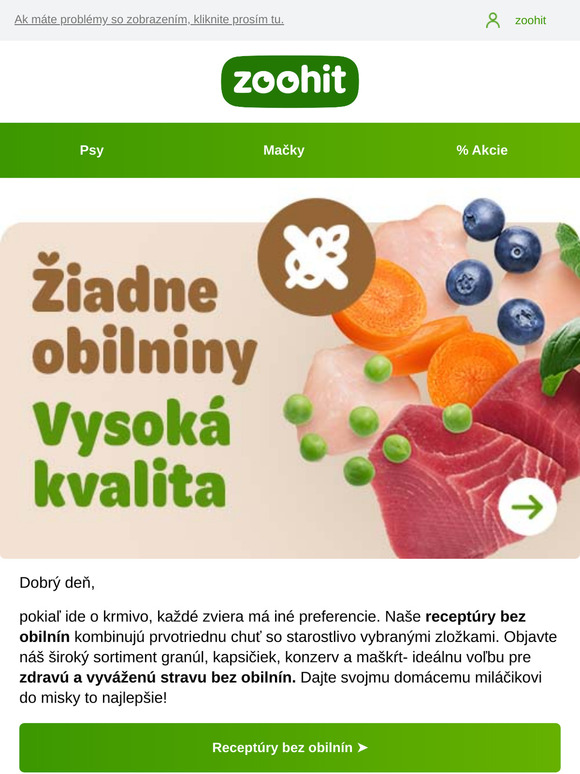 Objavte receptúry bez obilnín 💚