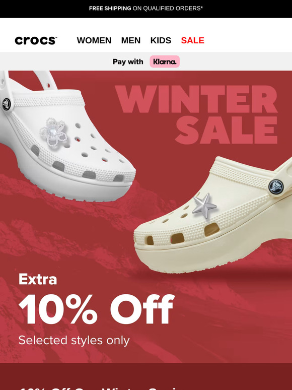 Don't miss 10% off our biggest winter savings!