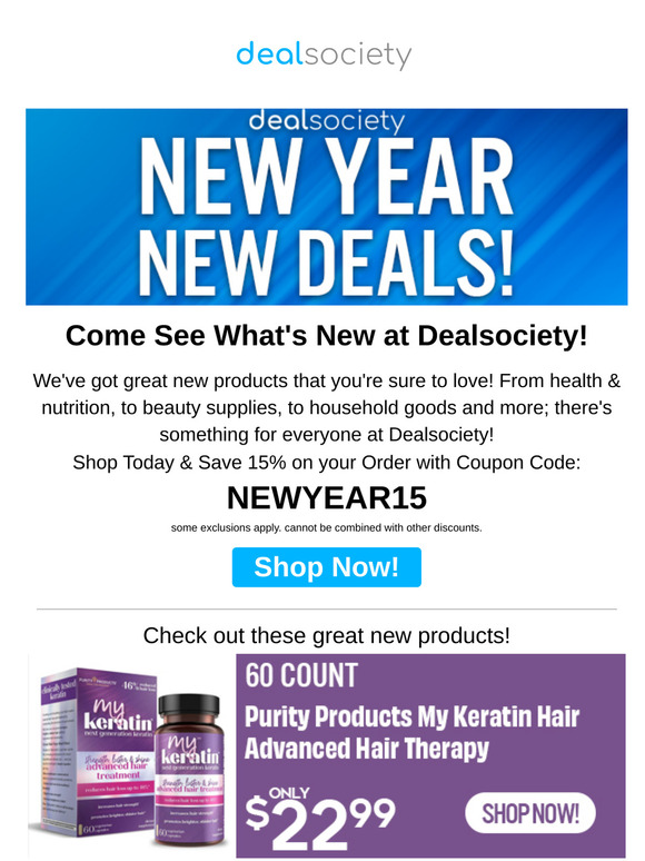 New Year, New Deals at Dealsociety!