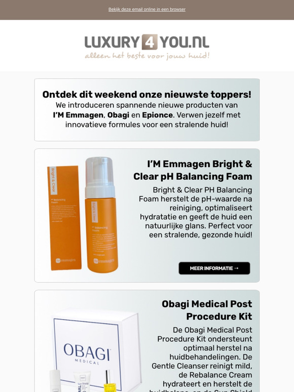 Nieuwe producten online en veel voordeel op de Maria Galland giftsets!