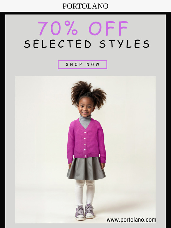 EXTRA 70% OFF on almost everything!