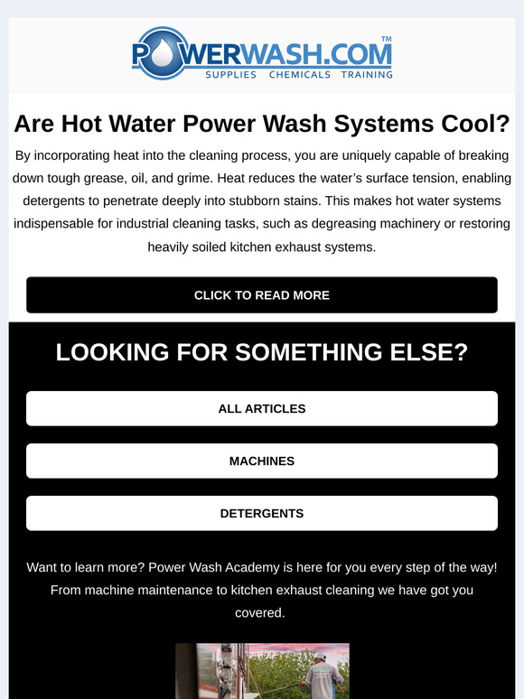 Are Hot Water Power Wash Systems Cool, Friend? 🔥