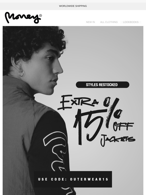 Extra 15% Off All Outerwear – Sizes Restocked ❄️
