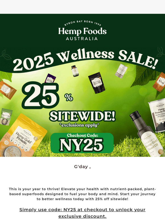 💚 25% Off Sitewide!