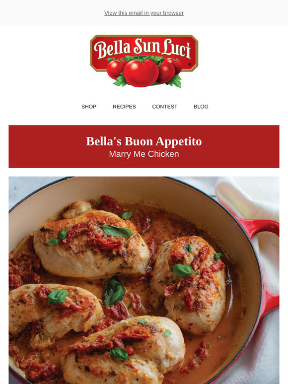 Bella Sun Luci Marry Me Chicken