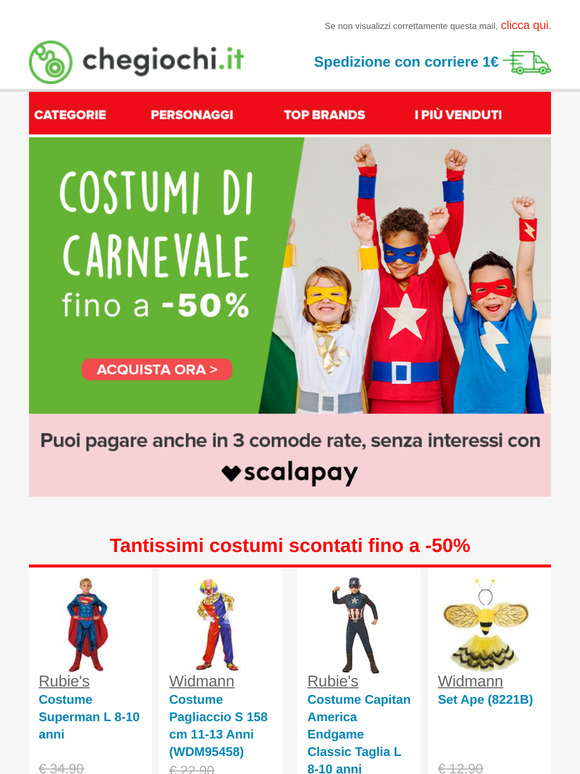 Sconti di carnevale! 🪅🎭🦸🏼‍♂️🧚🏼‍♀️