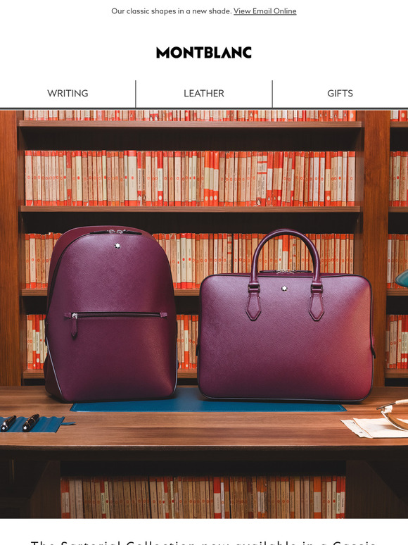 The Sartorial Collection now available in a Cassis colorway