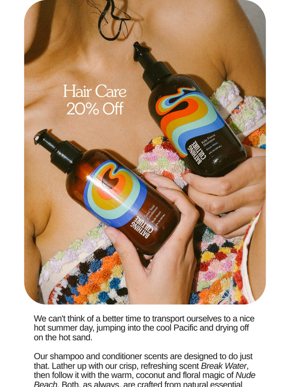 20% Off all hair care until Sunday 💈