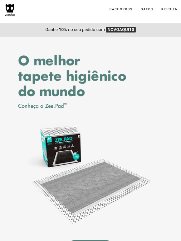 O melhor tapete higiênico do mundo