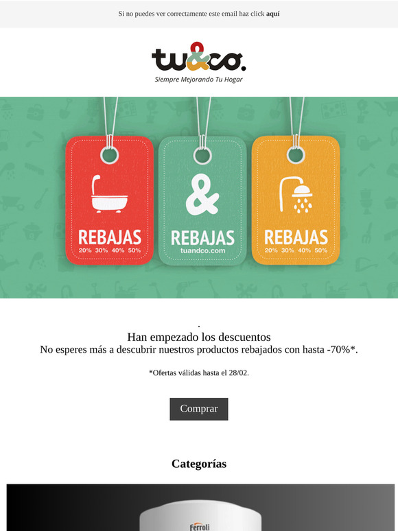 Rebajas de invierno con hasta -70%