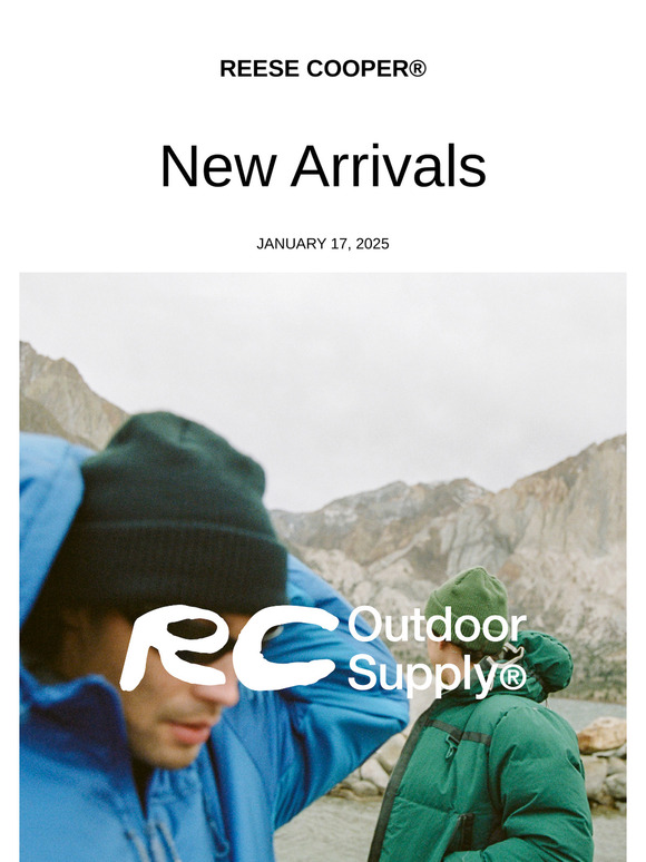 New Arrivals: RCOS Winter Capsule