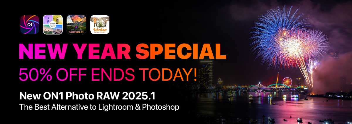 Expires Today - ON1 Photo RAW 2025.1 Special Offer