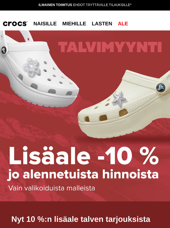 Älä missaa: talvialessa jopa 10 %:n lisäale!
