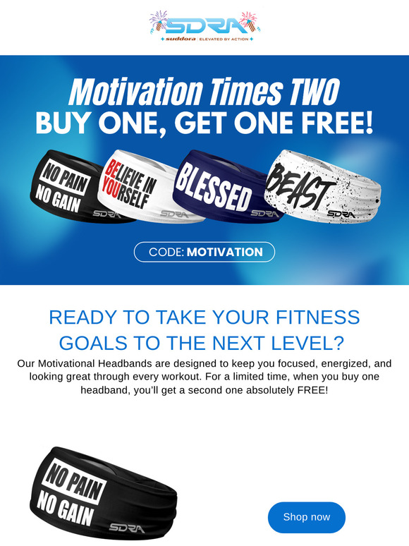 Buy One, Get One: Fuel Your Workout!
