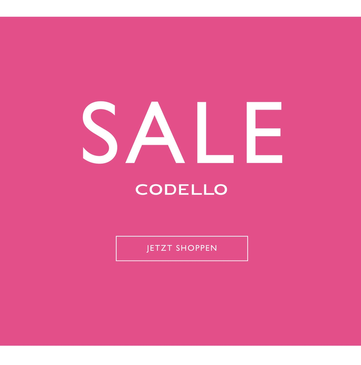 CODELLO Winter Sale
