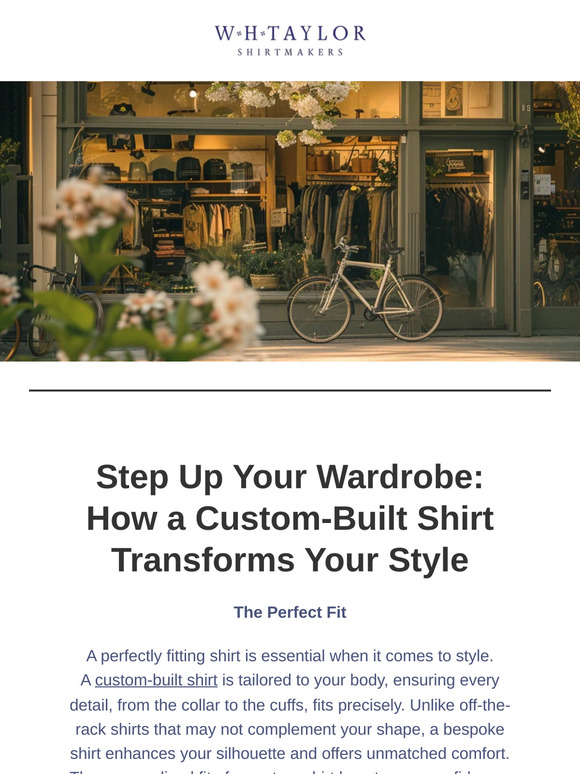 How a Custom-Built Shirt Transforms Your Style