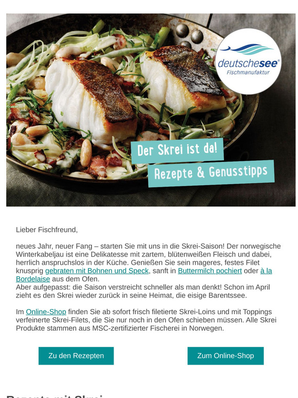 🇳🇴 Endlich wieder Skrei Winterkabeljau!
